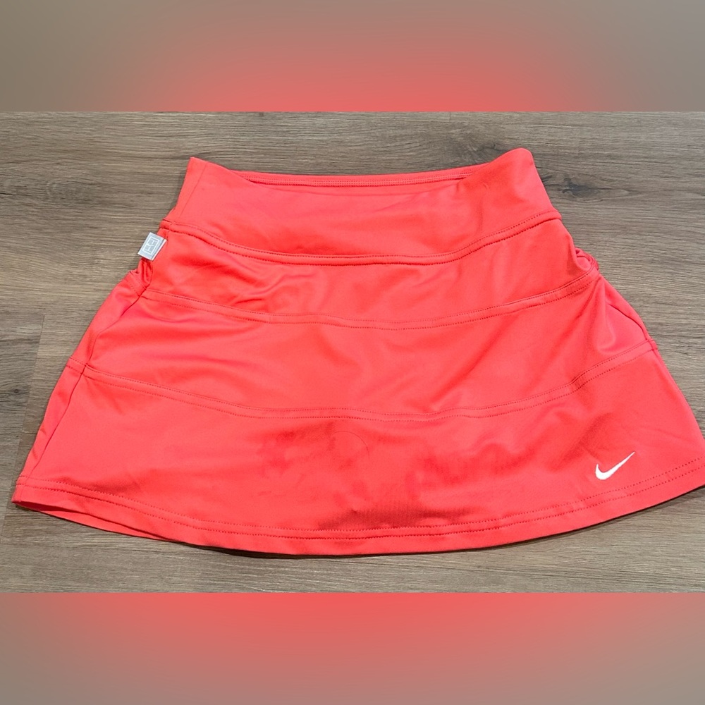 Nike Dri fit Baseline Knit Tennis Skirt w/ built in shorts Sz. XS NWT